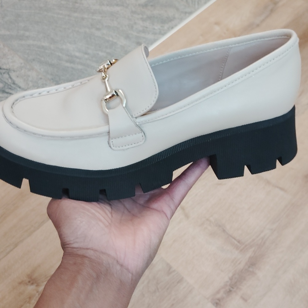NEW BCBGeneration Raylin Platform Blk Lug Sole Loafer ๐ฅ - Picture 7 of 8